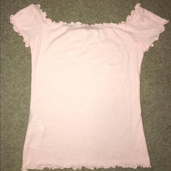 Hollister Off the Shoulder Ruffle Top - Picture 4 of 5